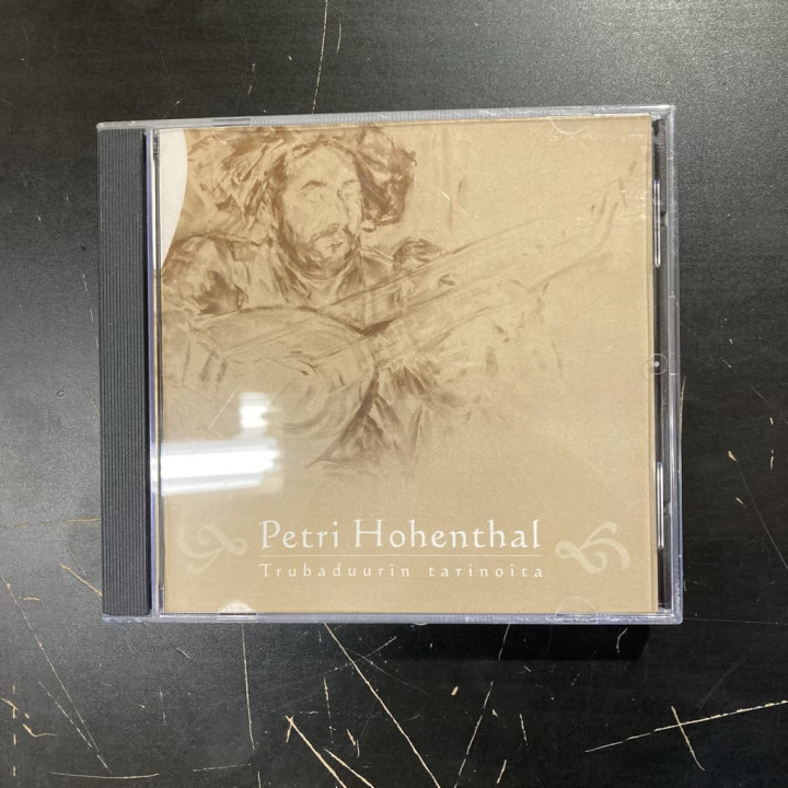 Petri Hohenthal - Trubaduurin tarinoita CD (VG+/M-) -folk-